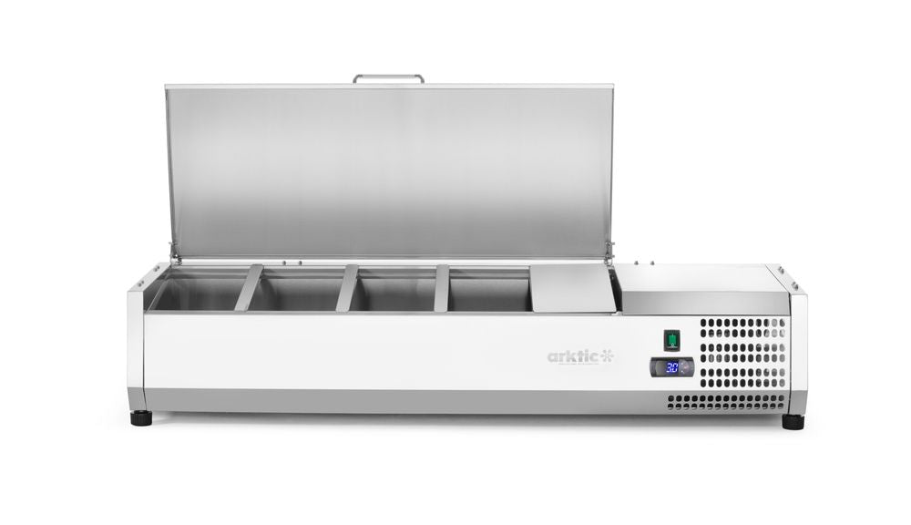 Refrigerated countertop server GN 1/3, Arktic, 8x GN1/3, 230V/180W, 1805x420x(H)630mm