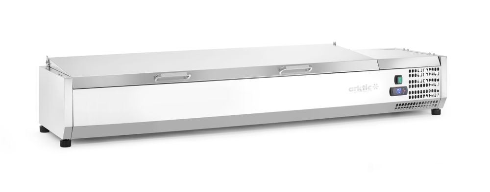 Refrigerated countertop server GN 1/3, Arktic, 7x GN1/3, 230V/180W, 1605x420x(H)630mm