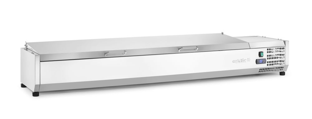 Refrigerated countertop server GN 1/3, Arktic, 8x GN1/3, 230V/180W, 1805x420x(H)630mm