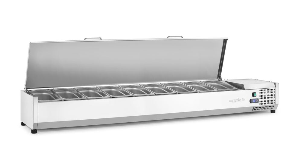 Refrigerated countertop server GN 1/3, Arktic, 9x GN1/3, 230V/180W, 2005x420x(H)630mm
