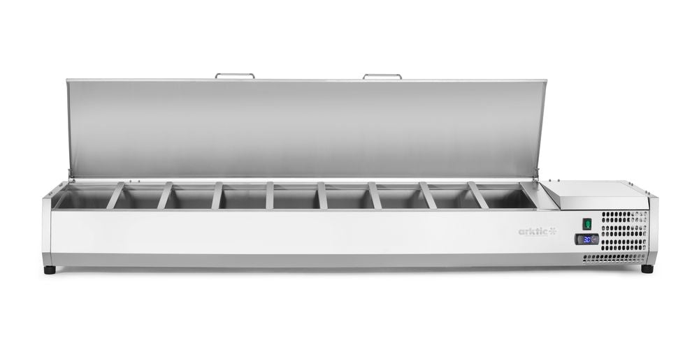 Refrigerated countertop server GN 1/3, Arktic, 9x GN1/3, 230V/180W, 2005x420x(H)630mm