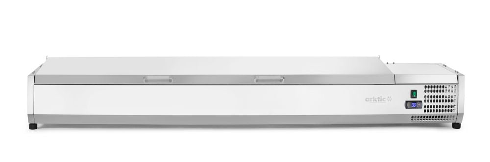 Refrigerated countertop server GN 1/3, Arktic, 7x GN1/3, 230V/180W, 1605x420x(H)630mm