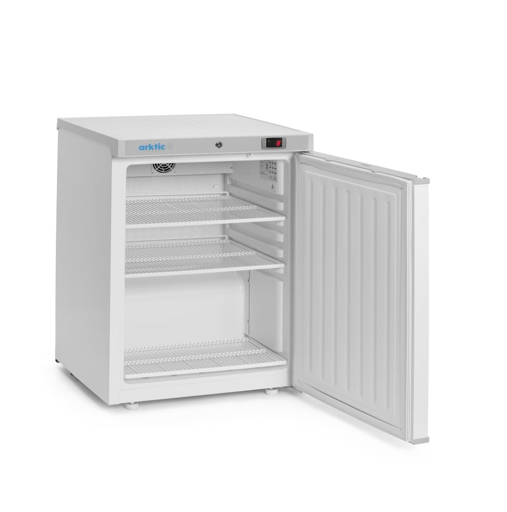 Budget Line cooling cabinet in a white painted steel casing, Arktic, Budget Line, White, 230V/124W, 598x623x(H)838mm