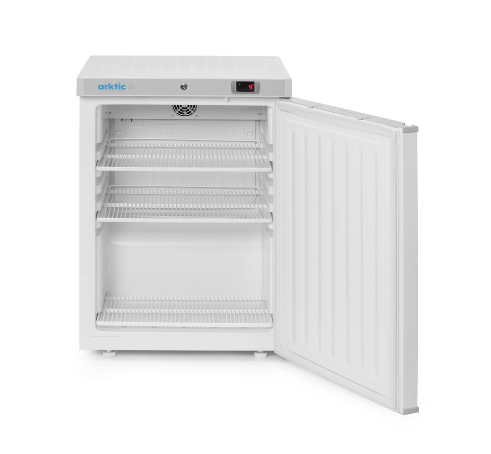 Budget Line cooling cabinet in a white painted steel casing, Arktic, Budget Line, White, 230V/124W, 598x623x(H)838mm