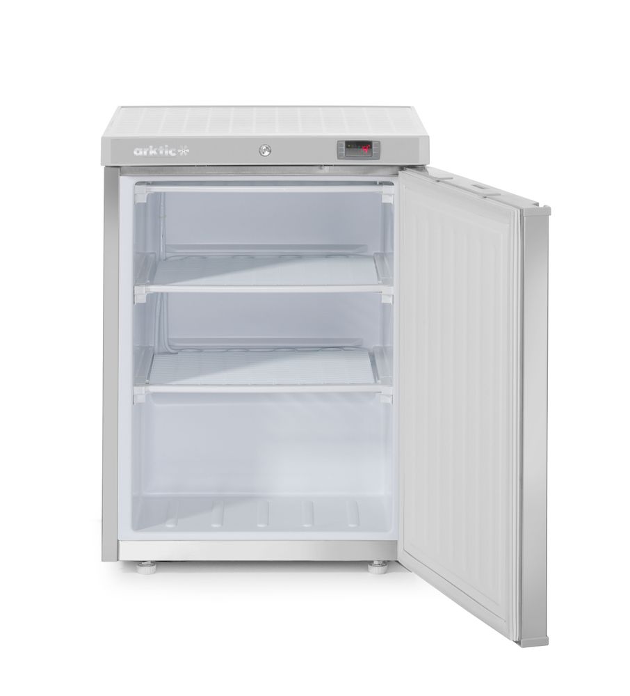 Budget Line freezing cabinet in a stainless steel casing, Arktic, Budget Line, 230V/111W, 598x655x(H)838mm