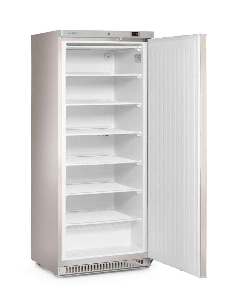 Budget Line freezing cabinet in a stainless steel casing, Arktic, Budget Line, 230V/436W, 775x710x(H)1900mm