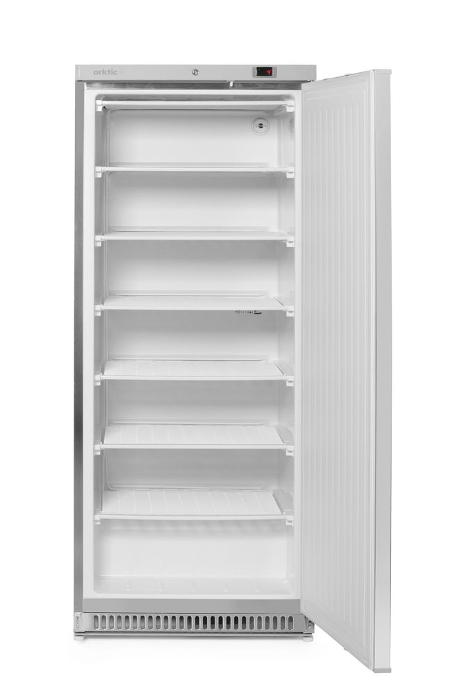 Budget Line freezing cabinet in a stainless steel casing, Arktic, Budget Line, 230V/436W, 775x710x(H)1900mm