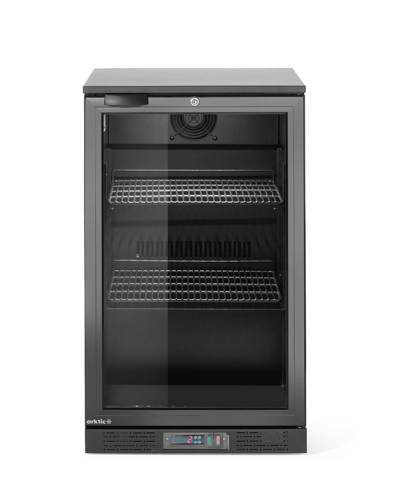 Back bar refrigerator single-door, Arktic, 86L, Black, 220-240V/120W, 500x530x(H)870mm