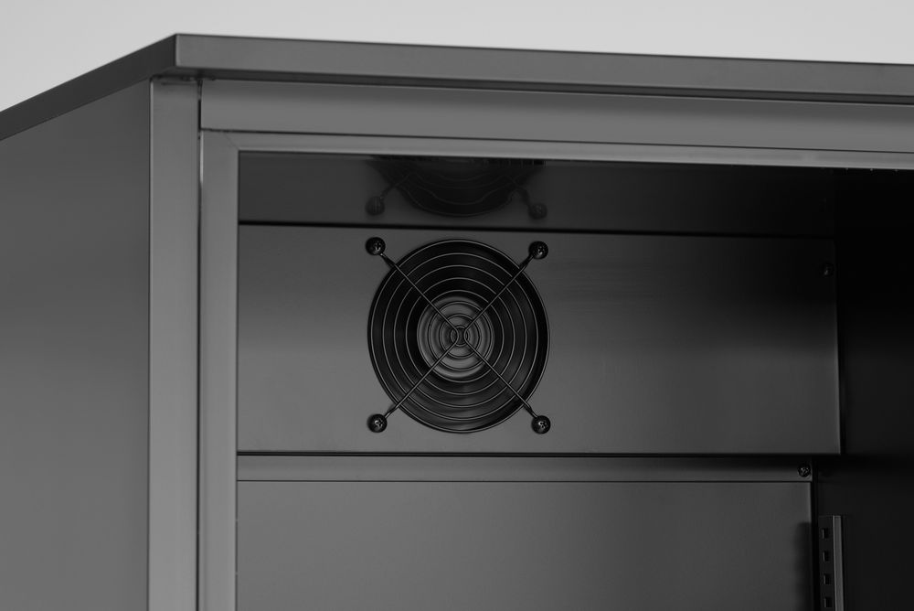 Back bar refrigerator single-door, Arktic, 243L, Black, 220-240V/195W, 600x530x(H)1820mm