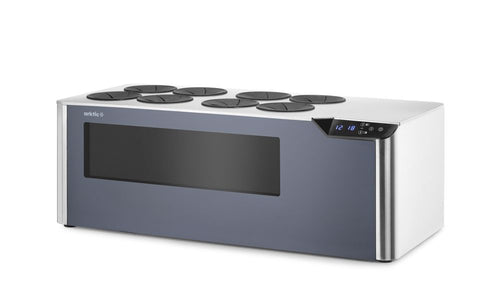 Countertop wine cooler, 2-zone Cellar, Arktic, Black, 220-240V/60W, 800x350x(H)293mm