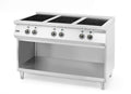 Induction stove with 6 hobs, HENDI, 400V/25500W, 1200x700x(H)890mm