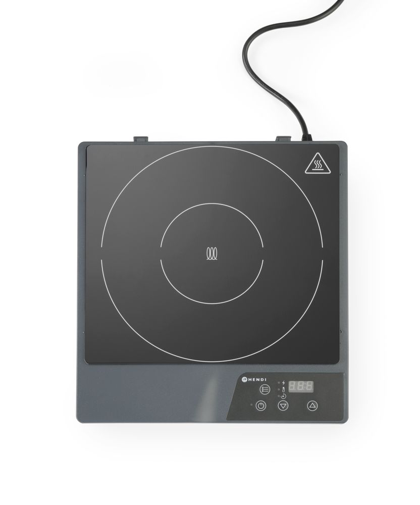 Induction cooker model 1800, HENDI, Kitchen Line, 230V/1800W, 319x355x(H)67mm