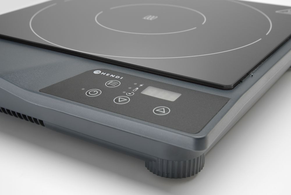 Induction cooker model 1800, HENDI, Kitchen Line, 230V/1800W, 319x355x(H)67mm
