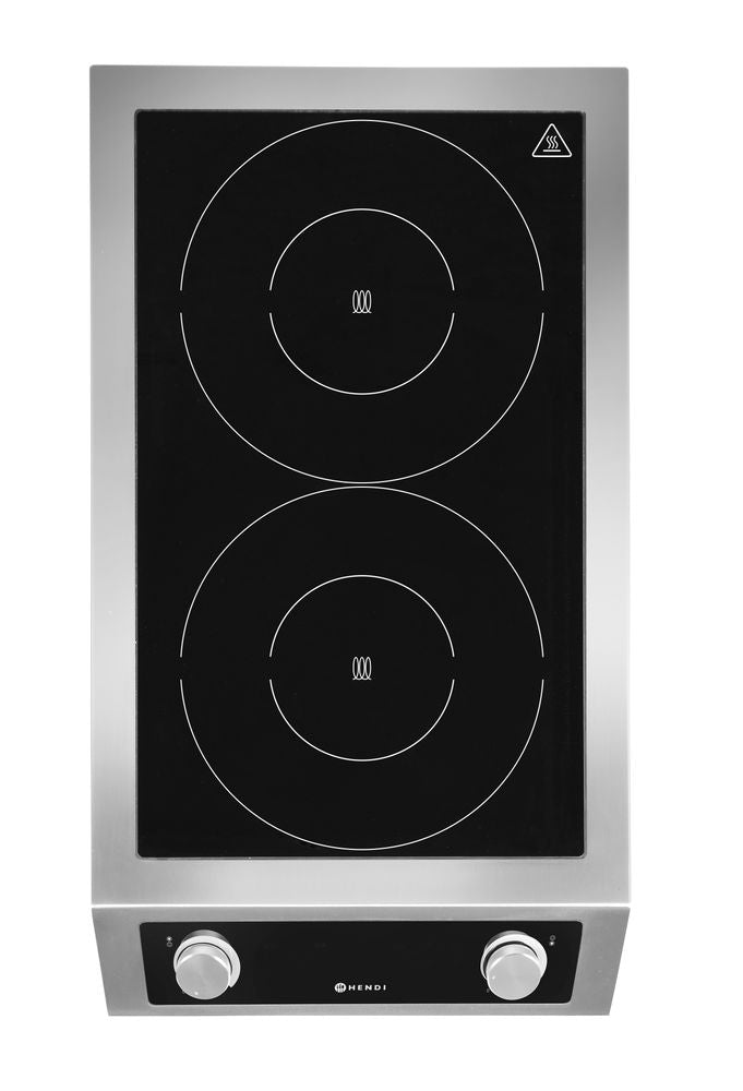 Induction cooker model 7000, HENDI, Profi Line, 400V/7000W, 405x700x(H)145mm