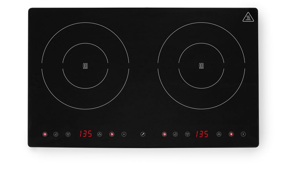Double induction cooker Kitchen Line, HENDI, Kitchen Line, 230V/3500W, 608x405x(H)54mm
