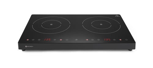 Double induction cooker Kitchen Line, HENDI, Kitchen Line, 230V/3500W, 608x405x(H)54mm