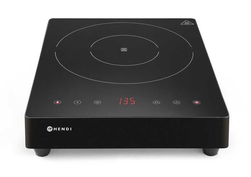 Induction cooker 3500W, HENDI, Kitchen Line, 230V/3500W, 339x444x(H)80mm