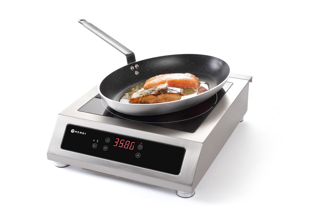 Induction cooker 3500 D XL, HENDI, Profi Line, 230V/3500W, 390x490x(H)120mm