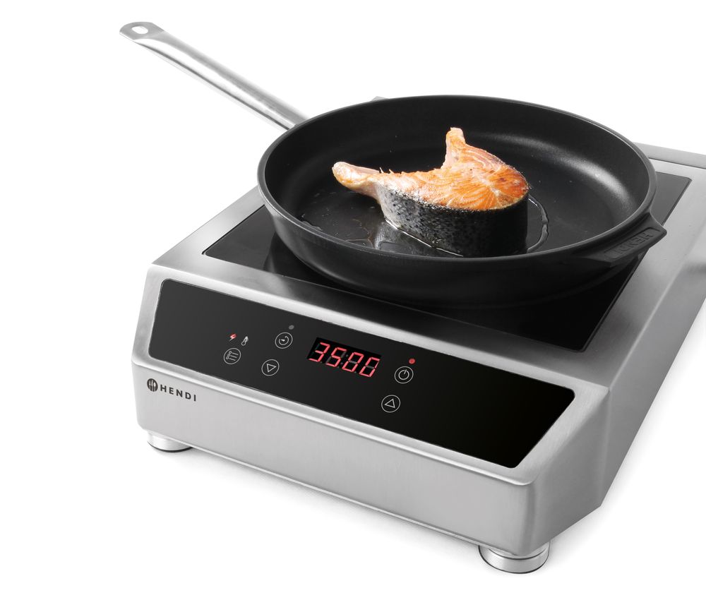 Induction cooker 3500 D, HENDI, Profi Line, 230V/3500W, 342x431x(H)116mm