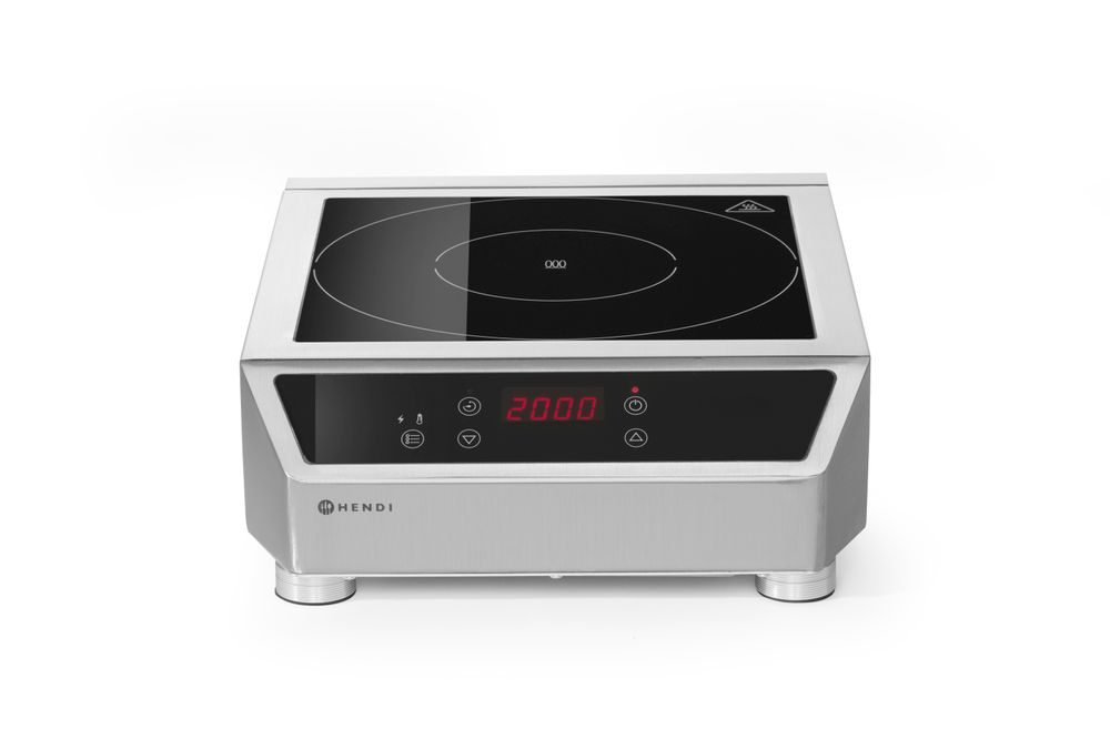 Induction cooker 3500 D, HENDI, Profi Line, 230V/3500W, 342x431x(H)116mm