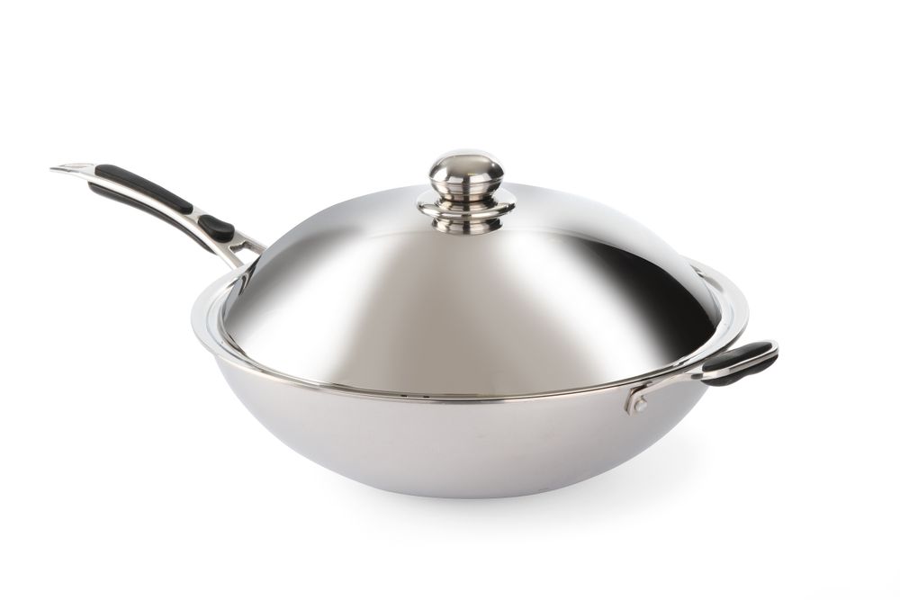 Induction wok model 3500, HENDI, Profi Line, induction wok+wok panna, 230V/3500W, 340x450x(H)295mm