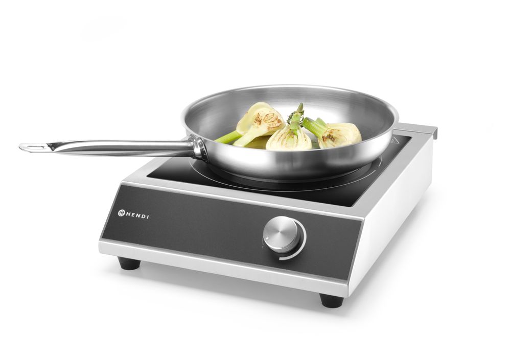 Induction cooker model 3500 M, HENDI, Profi Line, 230V/3500W, 329x435x(H)106mm
