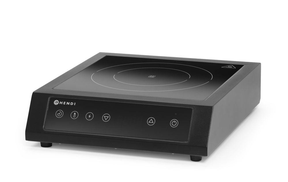 Induction cooker 3500 D XL, HENDI, svart, 220-240V/3500W, 355x400x(H)100mm