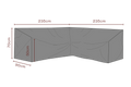 SKYDD Hörnsoffa L235/R235xD90 H70/50 cm - Andas