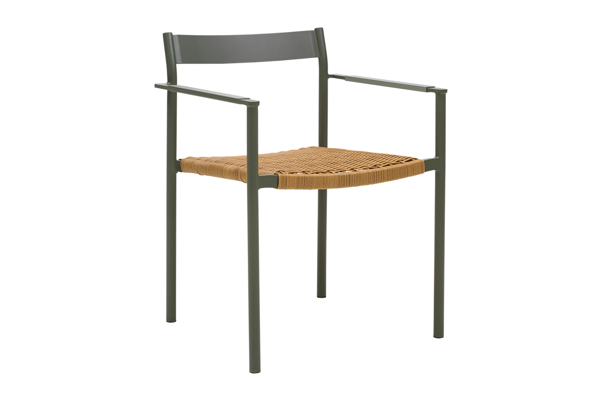 DK Stol m armstöd - Nordic Green