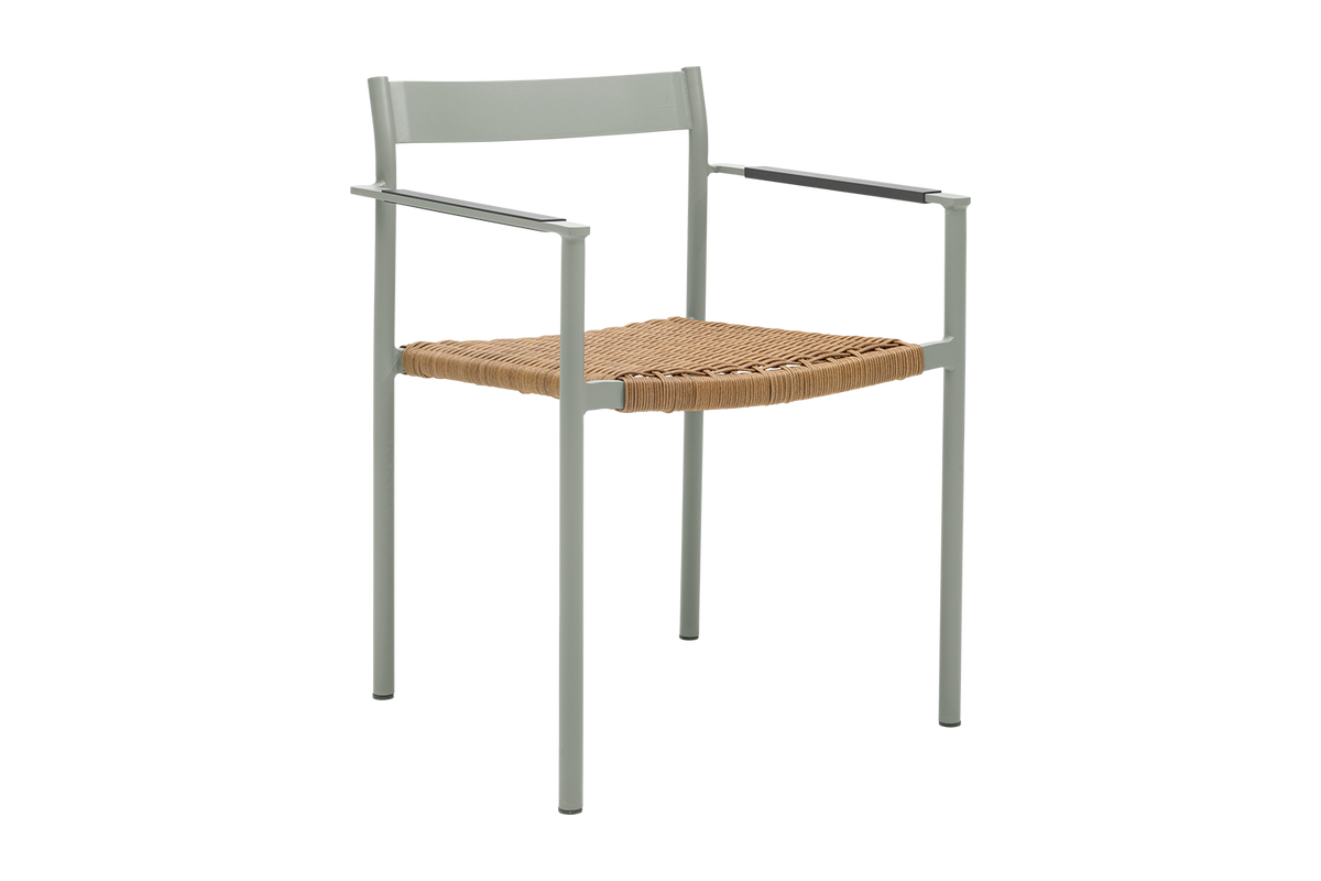 DK Stol m armstöd - Light Grey