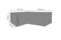 SKYDD Hörnsoffa L260/R210xD90 H70 cm - Andas