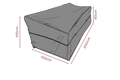 SKYDD Soffa 200x100 H100/60 cm - Andas