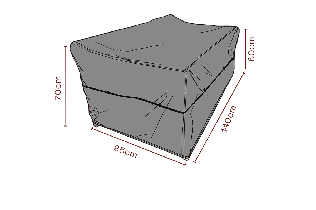 SKYDD Soffa 140x85 H70/60 cm - Andas
