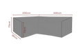 SKYDD Hörnsoffa L300/R230xD85 H70 cm - Andas