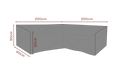 SKYDD Hörnsoffa L220/R220xD90 H80 cm - Andas