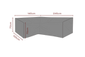 SKYDD Hörnsoffa L245/R145xD105 H70 cm - Andas