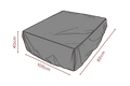 SKYDD Ottoman 82x105 H40 cm - Andas