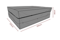 SKYDD Soffgrupp 280x210 H80 cm - Andas