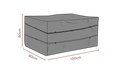 SKYDD Dynbox 130x80 H80 cm - Vattentät