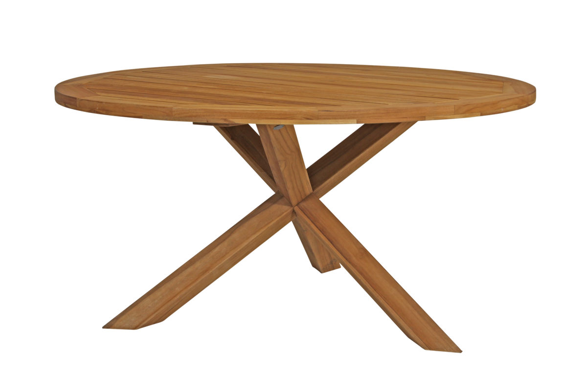 EIOS 150 H74 cm, tre ben - Teak