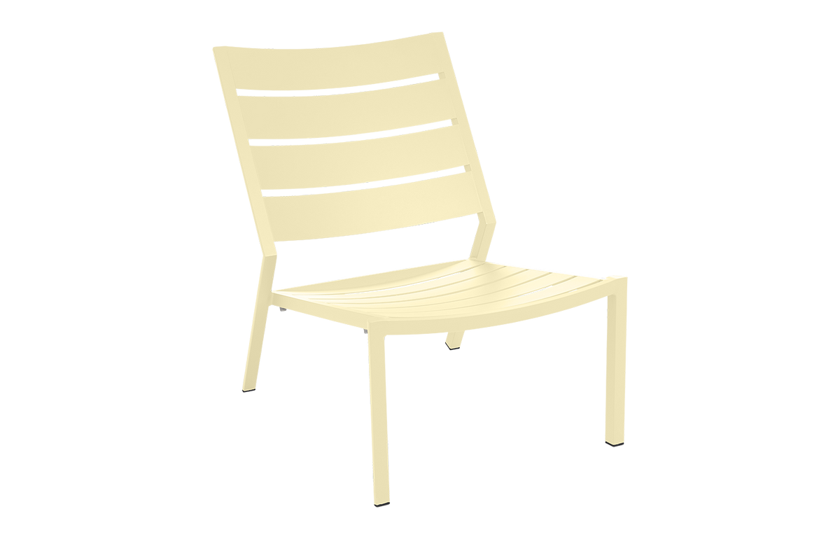 DELIA Loungefåtölj - Lemon