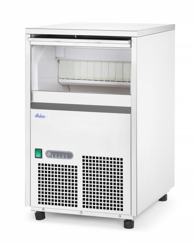 Ice cube machine, Arktic, Silver, 220-240V/385W, 380x520x(H)637mm