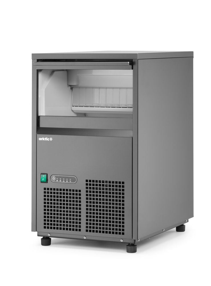 Ice cube machine, Arktic, Silver, 220-240V/385W, 380x520x(H)637mm