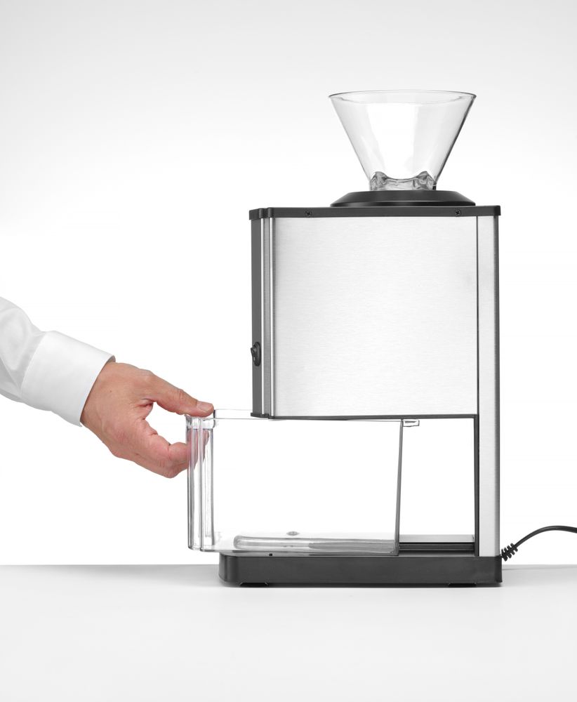 Ice crusher, BarUp, Silver, 230V/70W, 170x290x(H)462mm