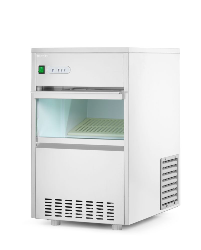 Ice cube machine, Arktic, ~50 kg/day, 50L, 230V/293W, 400x600x(H)675mm