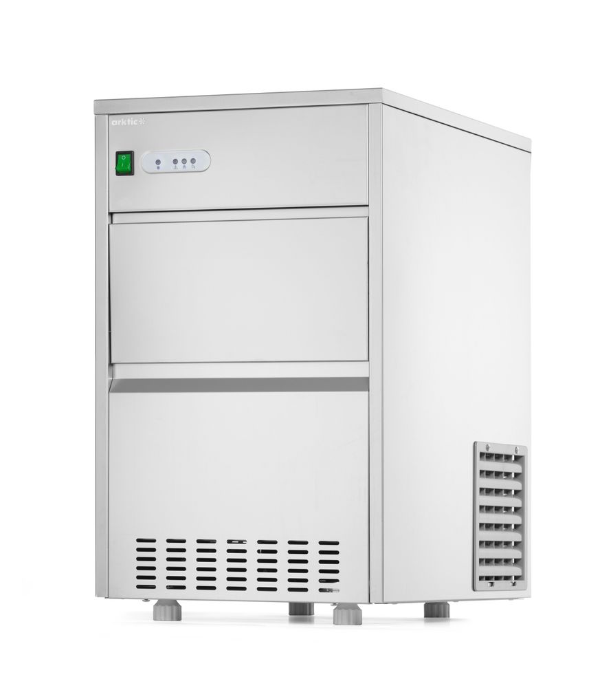 Ice cube machine, Arktic, ~50 kg/day, 50L, 230V/293W, 400x600x(H)675mm