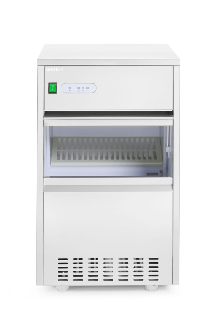 Ice cube machine, Arktic, ~50 kg/day, 50L, 230V/293W, 400x600x(H)675mm