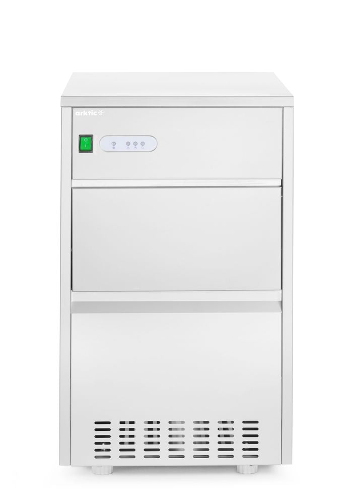 Ice cube machine, Arktic, ~50 kg/day, 50L, 230V/293W, 400x600x(H)675mm