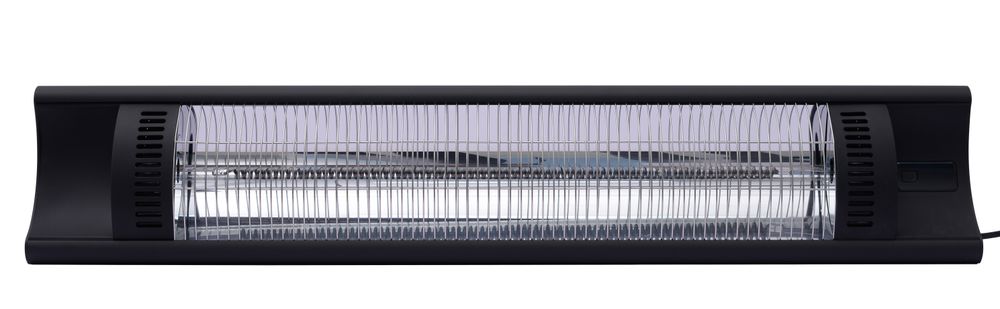 Bola patio infraröd radiant heater, HENDI, svart, 230V/2500W, 912x185x(H)174mm