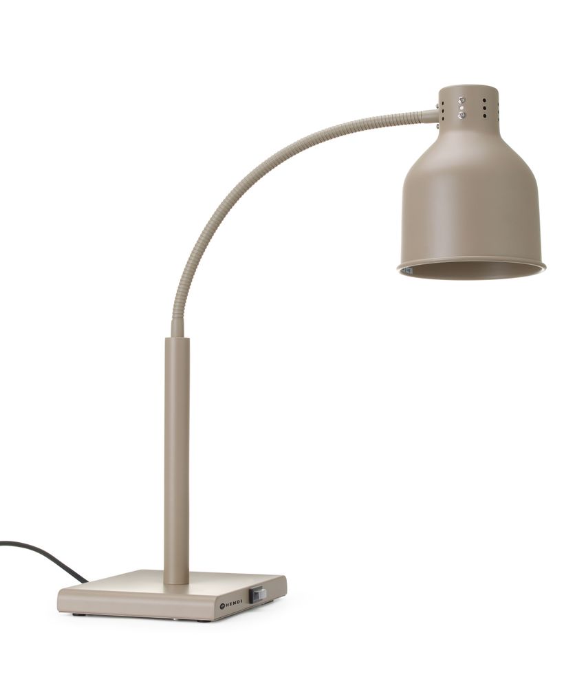 Flexible heat lamp , HENDI, Beige, 220-240V/250W, 268x203x(H)660mm